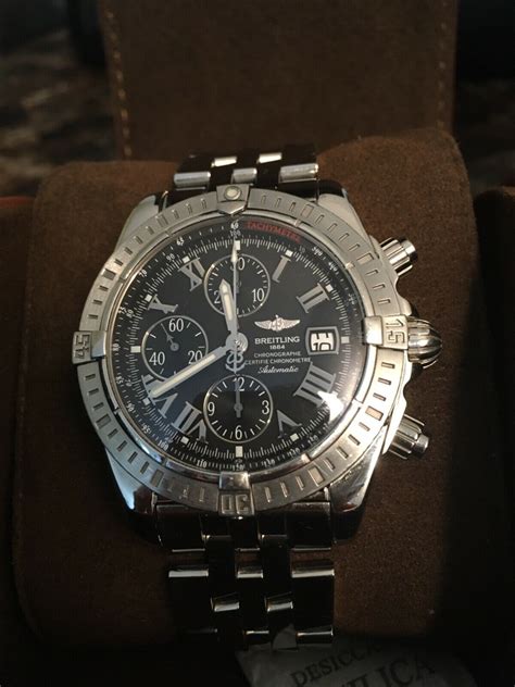 montre breitling 1884 chronographe 100m|breitling 1884 chronometre certifie automatic.